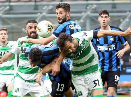 Inter-Sassuolo 3-3, nerazzurri ripresi all’89’ da Magnani