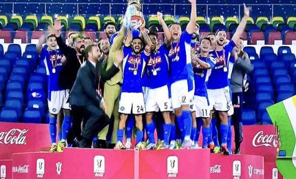 Napoli si aggiudica la sesta Coppa Italia, Juve spenta