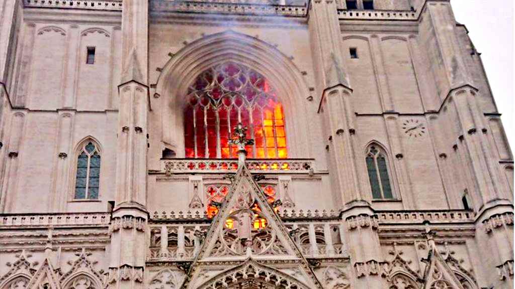 Incendio alla cattedrale di Nantes, il sospettato ha confessato