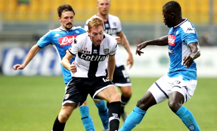 Parma-Napoli 2-1, al Tardini la decidono tre rigori