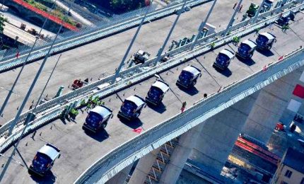 Il nuovo ponte di Genova sarà inaugurato il 3 agosto