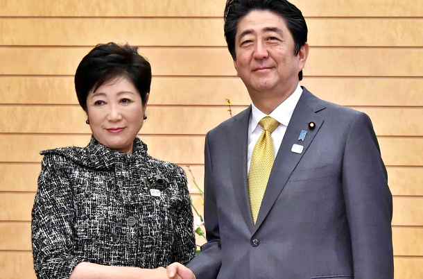 Con vittoria a Tokyo, Koike sogna di essere l’anti-Abe