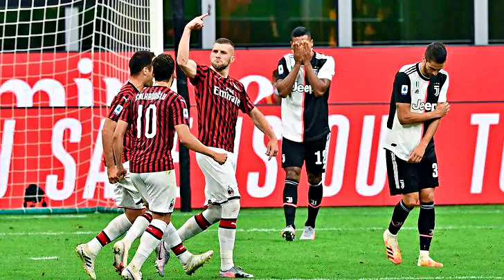 Il Milan ribalta la Juve, 4-2 ed ora è quinto