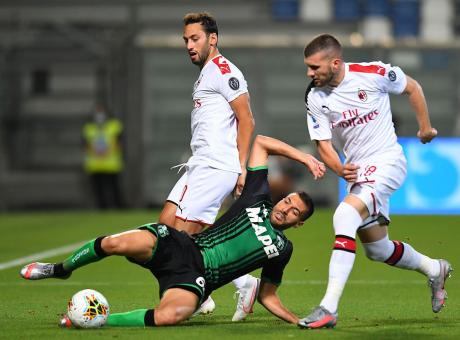 Sassuolo-Milan 1-2, i rossoneri aritmeticamente in Europa League