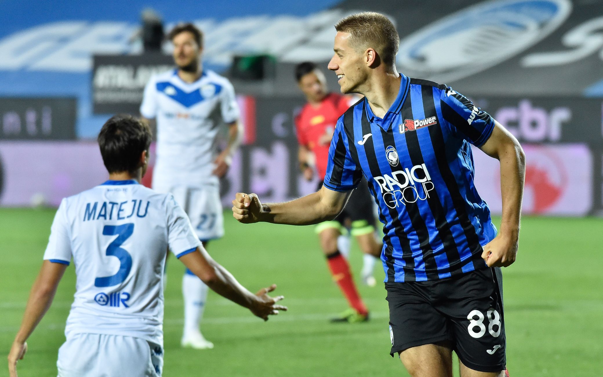 Atalanta-Cagliari 5-2, orobici a punteggio pieno