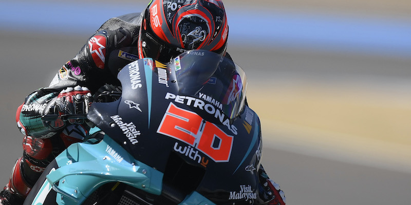 Vince Quartararo su Vinales e Dovizioso, cade Marquez