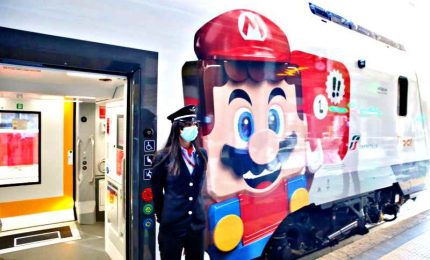 Arriva in Italia Lego Super Mario, grande festa con Trenitalia