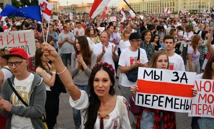 Bielorussia, nuova manifestazione delle opposizioni a Minsk