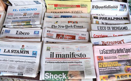 Editoria/ Studio italiano misura censura con tecniche analisi fisica spaziale