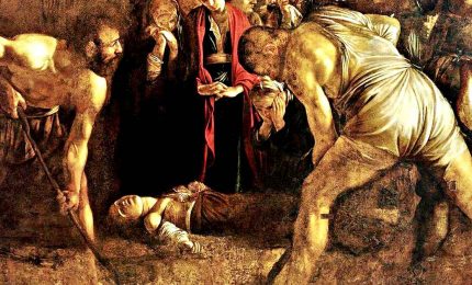 Caravaggio, Burri, Pasolini: un quadro, tre destini contemporanei