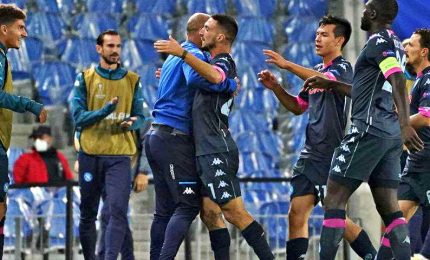 Europa League, Napoli batte Real Sociedad e torna in corsa