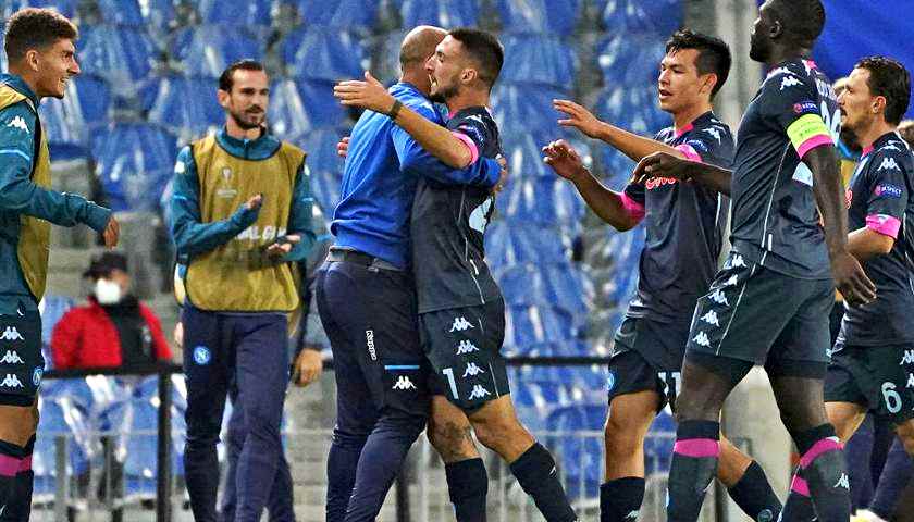 Europa League, Napoli batte Real Sociedad e torna in corsa