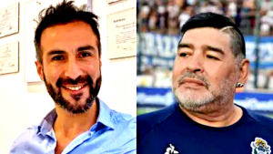 1Leopoldo Luque e Armando Diego Maradona