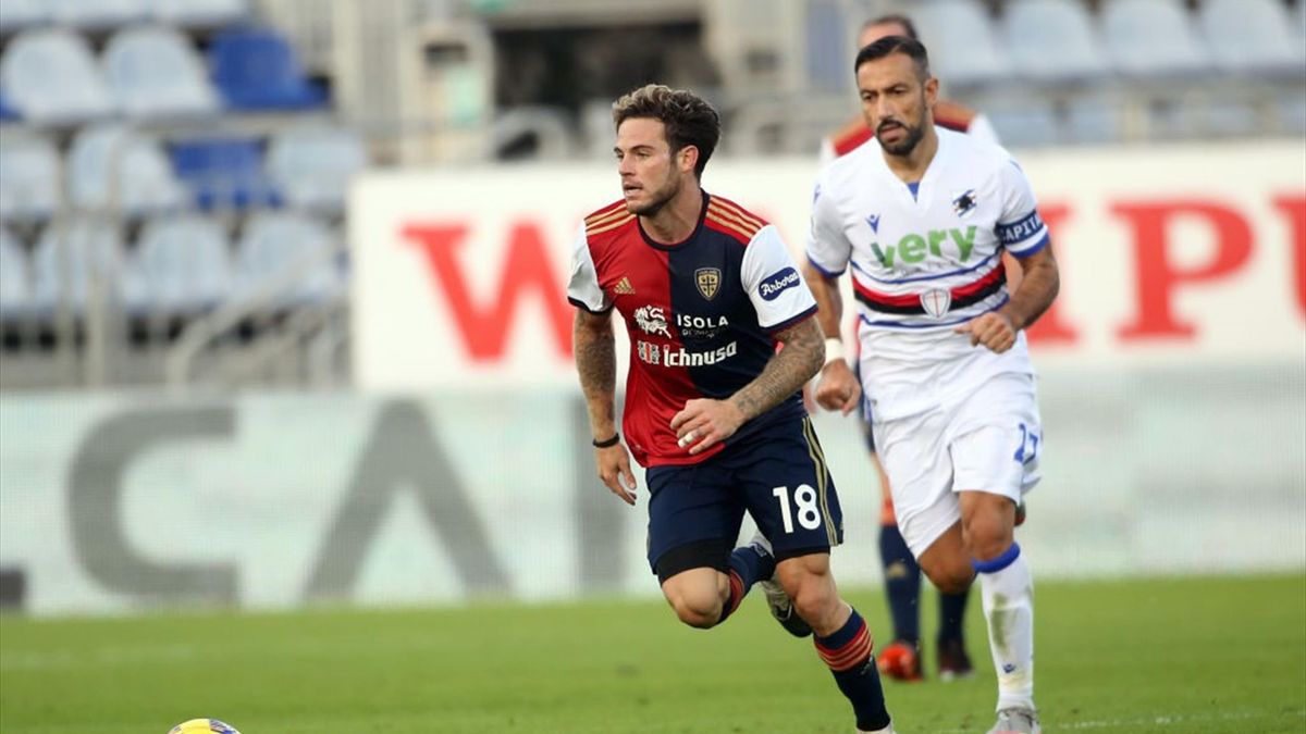 Cagliari-Sampdoria 2-0, risolvono Joao Pedro e Nandez gol