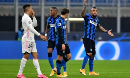 Champions: Inter-Real 0-2, qualificazione lontanissima. Impresa Atalanta, vince 2-0 a Liverpool