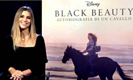 Nicoletta Romanoff doppia "Black Beauty": un film pieno di valori