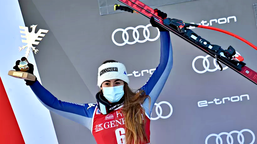 Sofia Goggia trionfa nella libera di Val d’Isere