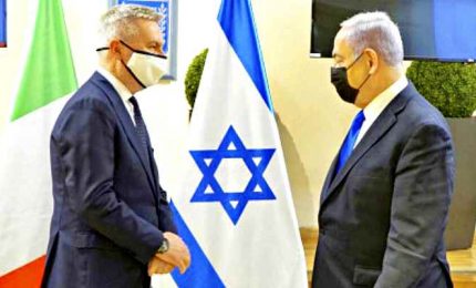 Il ministro della Difesa Guerini in visita in Israele