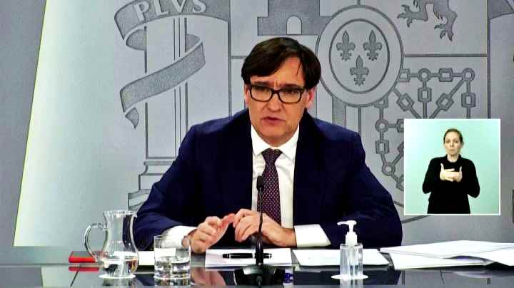 Il ministro della Salute spagnolo Salvador Illa