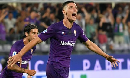 Fiorentina-Genoa 1-1, Milenkovic riacciuffa il Genoa al 98'. Primo punto per Prandelli