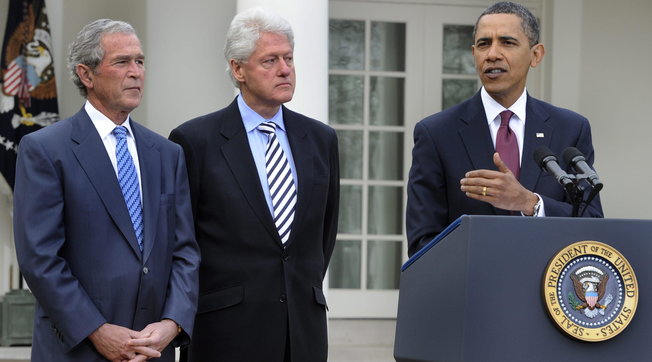 Covid-19: Obama, Bush e Clinton si faranno vaccinare in pubblico