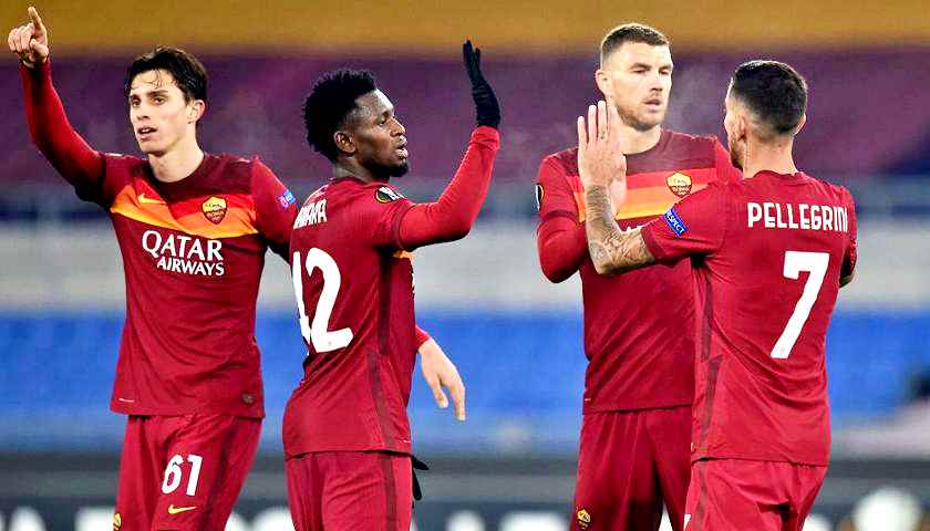 Europa League: Roma-Young Boys 3-1, giallorossi blindano primato