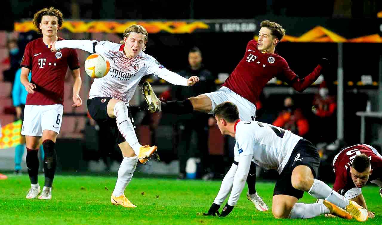 Europa League: Sparta-Milan 0-1, risolve Hauge