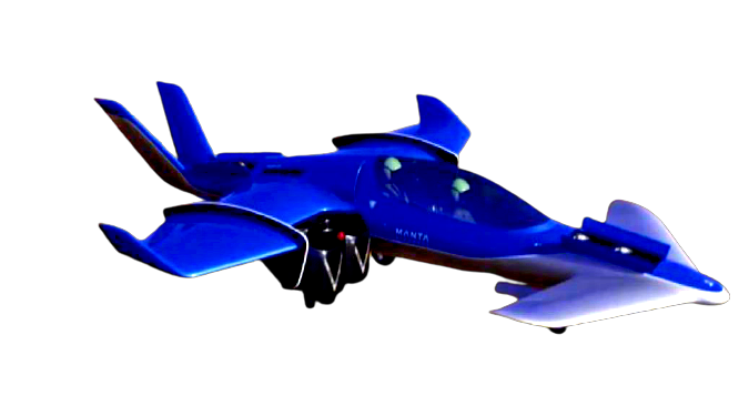 L’auto volante è già realtà ed è ibrida: Manta Aircraft Ann2