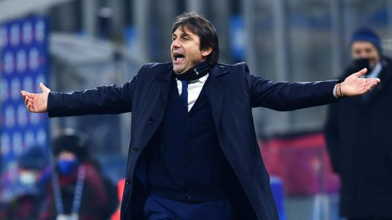 L’Inter pareggia a Udine, Conte espulso