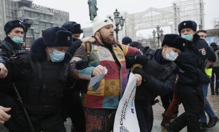 Navalny scatena proteste in Russia, oltre 3mila arresti