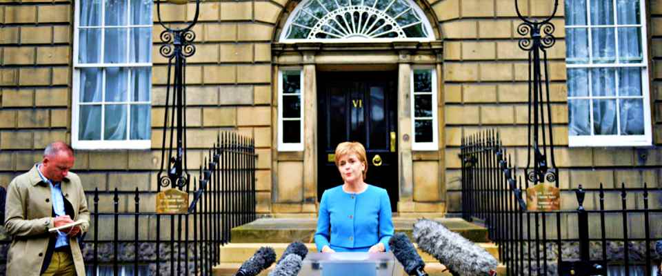 la premier Nicola Sturgeon