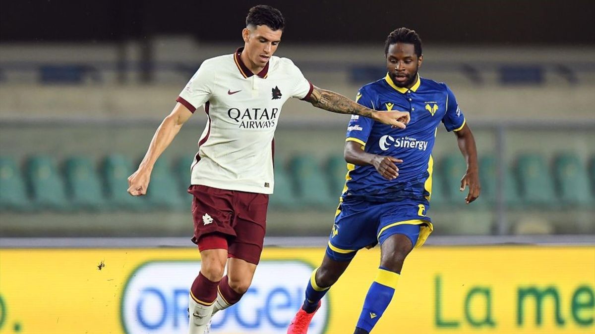 Roma-Verona 3-1, scacco matto in nove minuti