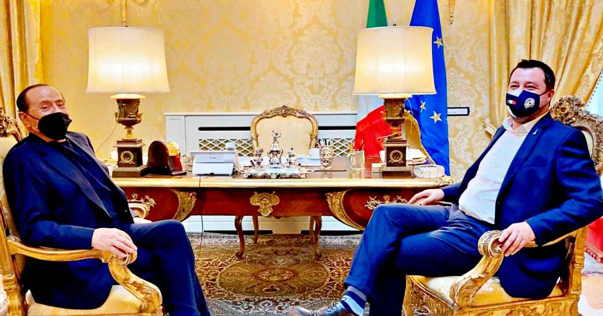 Asse Berlusconi-Salvini: no veti a Draghi. Nuovo strappo con Meloni