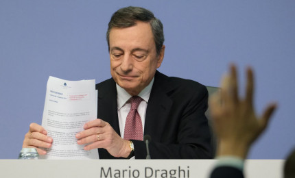 Draghi: non è recessione ma rallentamento. Le sanzioni a Russia preoccupano il premier