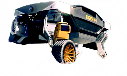 Tiger da 4x4 a robot, il primo Umv a guida autonoma