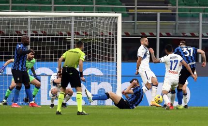 Inter-Atalanta 1-0, decide rete di Skriniar. Conte torna a +6