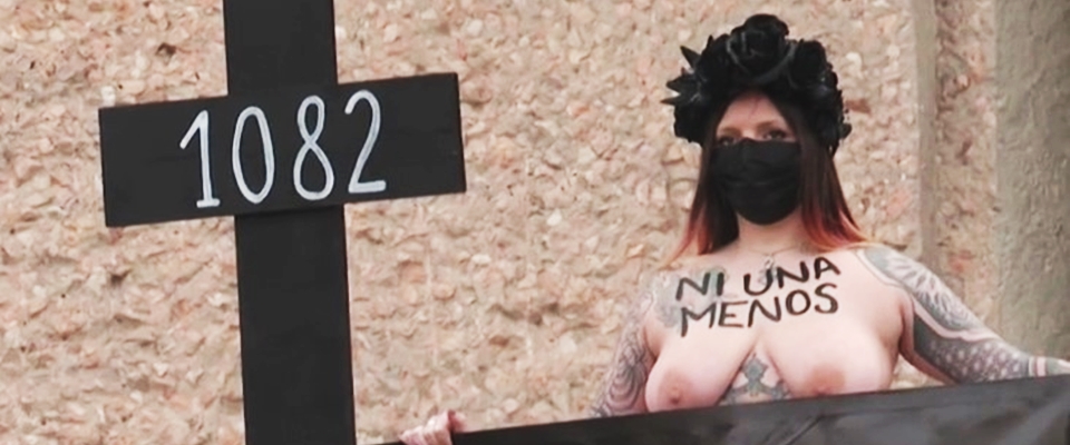 8 marzo, le Femen a Madrid contro lo stop alle manifestazioni