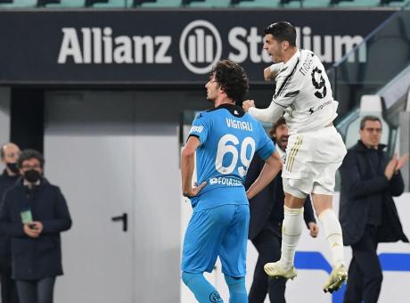 La Juve prima soffre poi vince 3-0 con lo Spezia