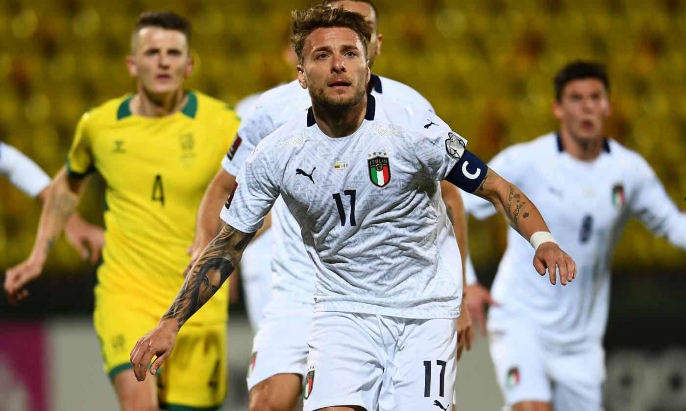 Lituania-Italia 0-2, Sensi e Immobile lanciano gli azzurri