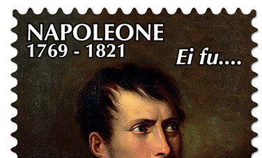 Napoleone, francobollo commemorativo di Poste Italiane