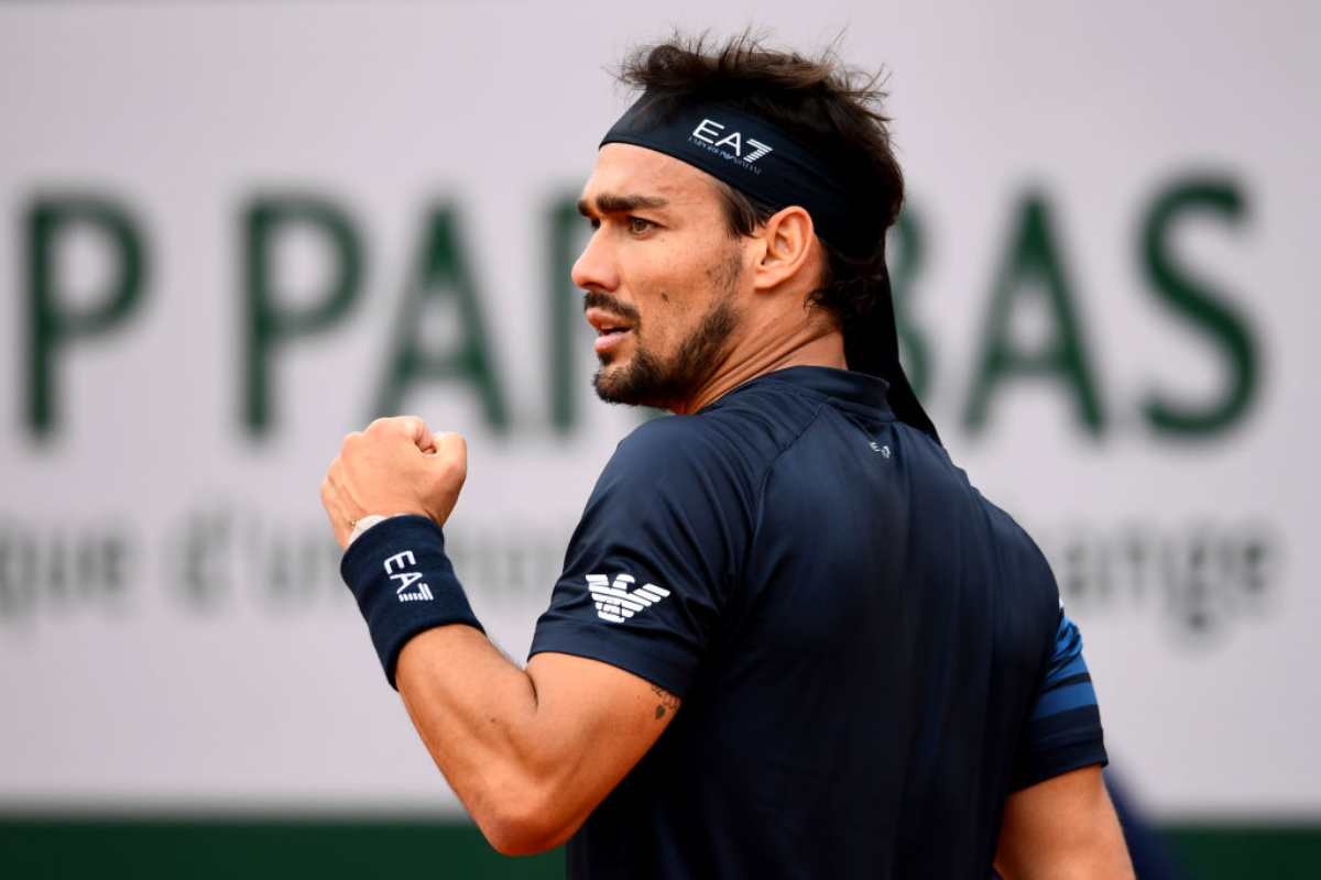 Roland Garros, avanti Fabio Fognini, out Trevisan