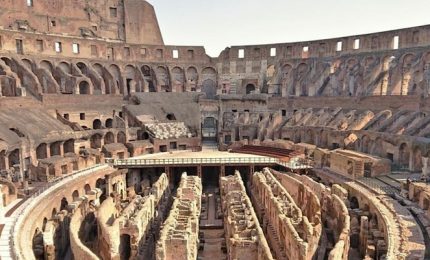 Colosseo, aprono gli ipogei: un viaggio di 400 anni di storia