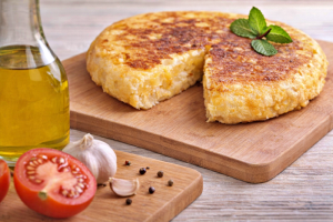 frittata di patate spagnola