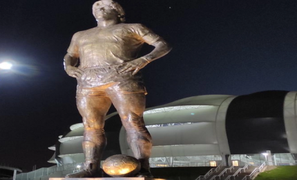 La più grande statua di Diego Armando Maradona in Argentina