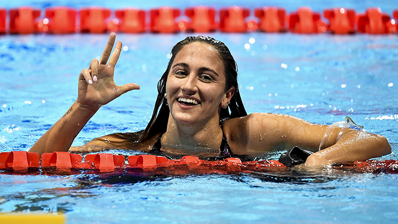 Tokyo2020, Quadarella bronzo negli 800 sl di nuoto