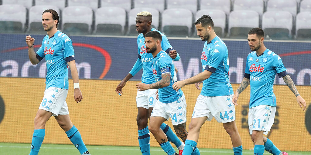 Napoli-Pescara 4-0, a segno Osimhen, Insigne, Ounas e Zedadka