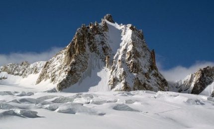 Il ghiacciaio del Monte Bianco è a rischio scioglimento