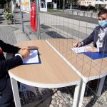 21.05.20 I sindaci di Gorizia e Nuova Gorica (ph. Comune di Gorizia)