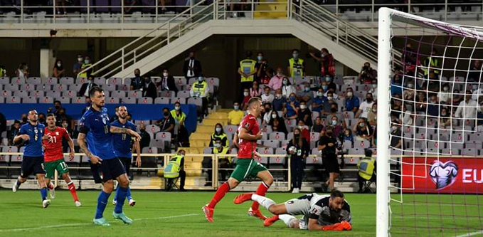 L’Italia stecca la prima: 1-1 contro la Bulgaria. Mancini: “Mancata precisione in zona gol”