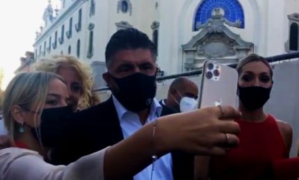 Da Gattuso a Ambra: a Venezia balli e selfie prima del red carpet